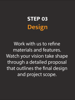 Building Process Step 3: Design phase by Alberta Builder Services to finalize materials and project scope for custom decks and garages.